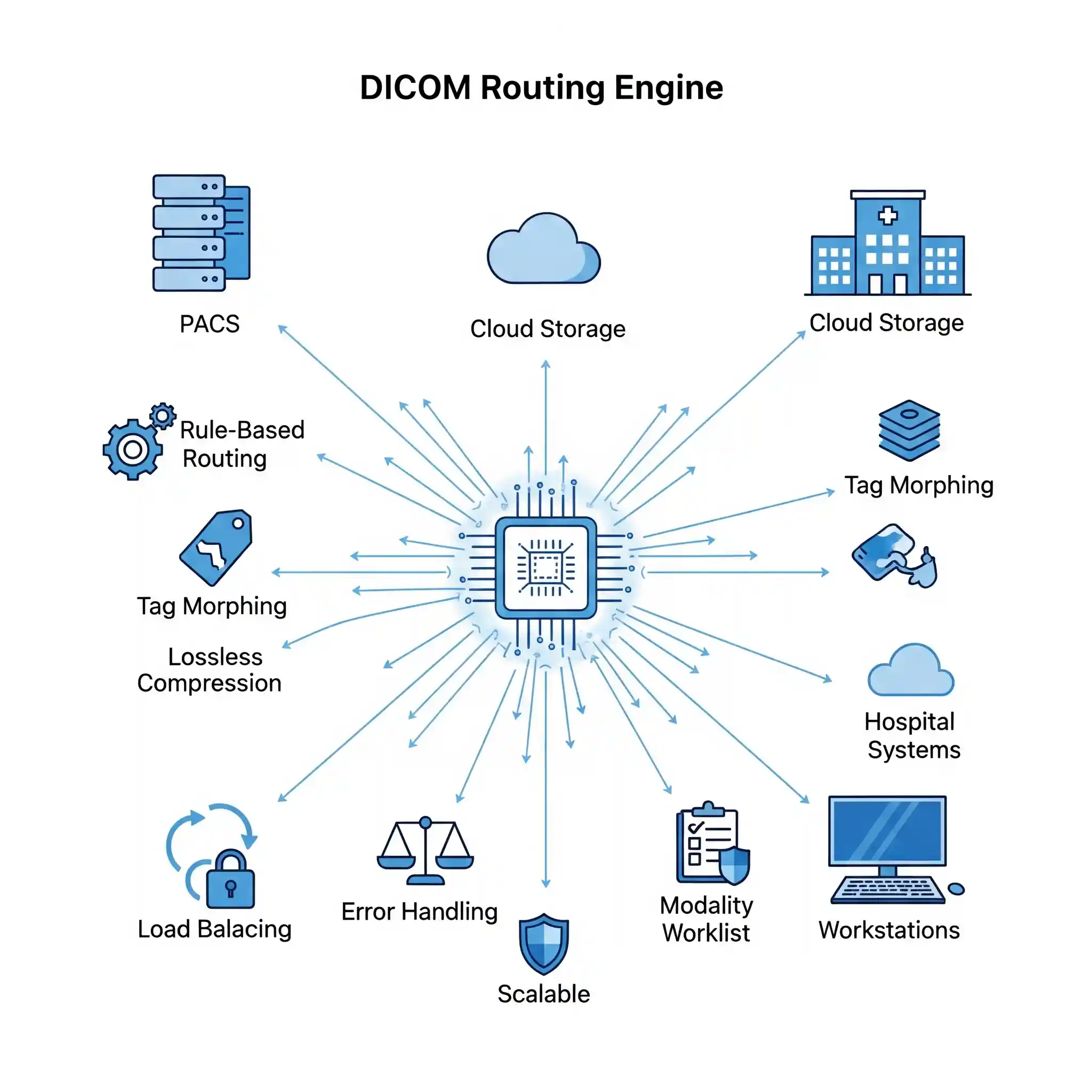 DICOM Routing Engines